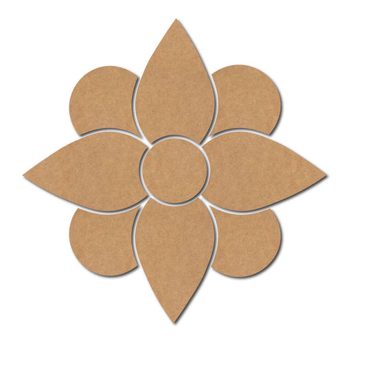 Rangoli Cutout MDF Design 12