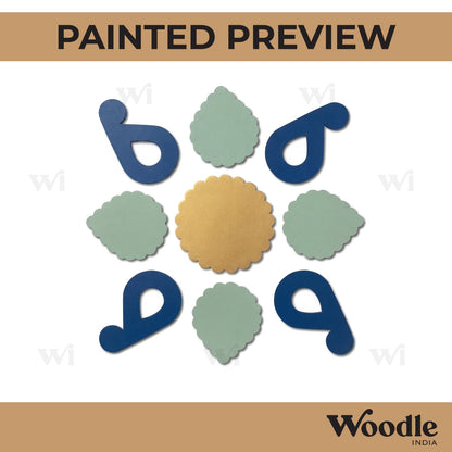 Rangoli Cutout MDF Design 13