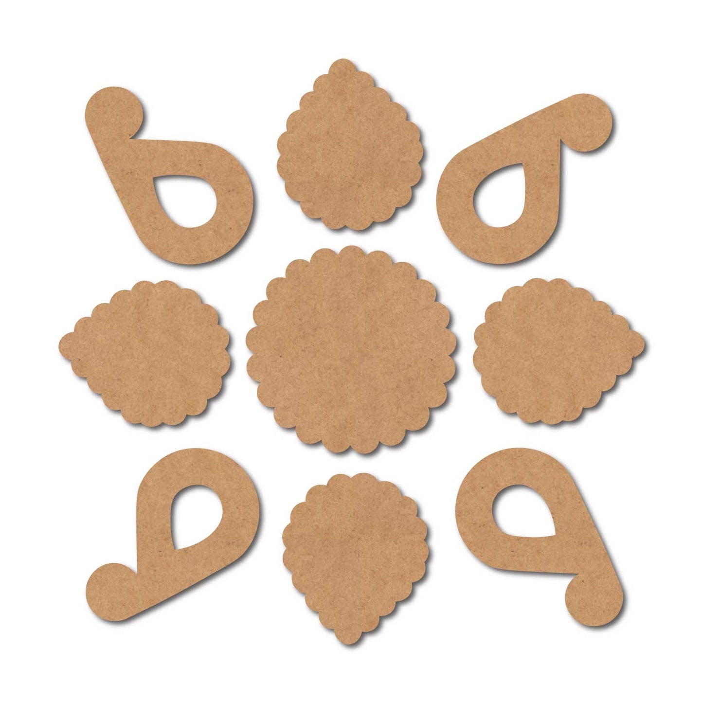Rangoli Cutout MDF Design 13