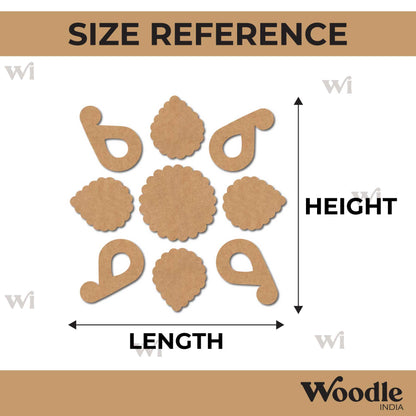 Rangoli Cutout MDF Design 13