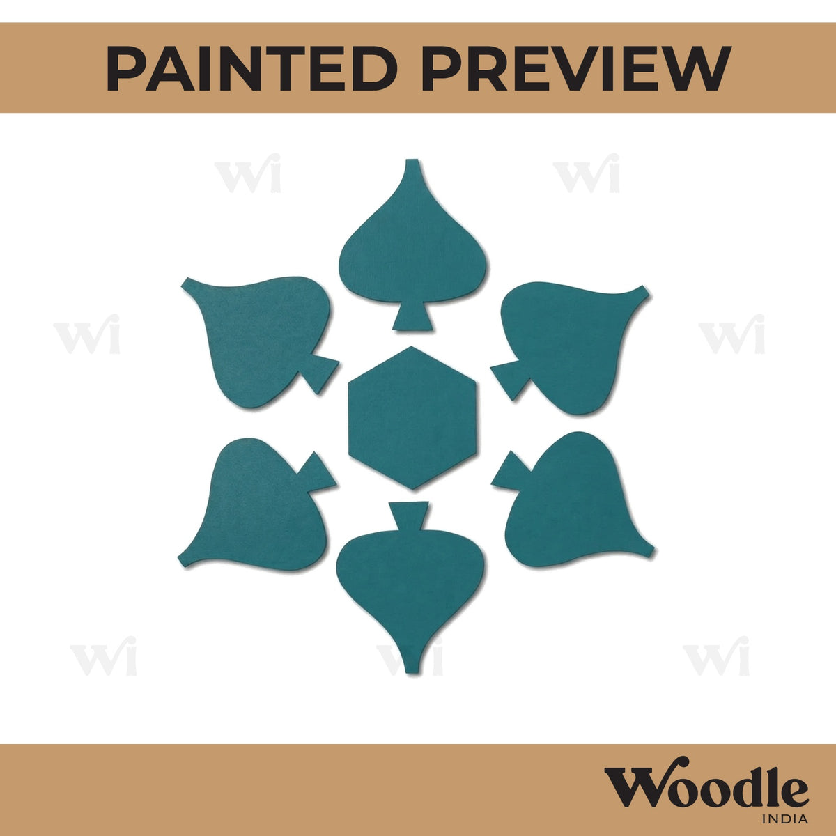 Rangoli Cutout MDF Design 14