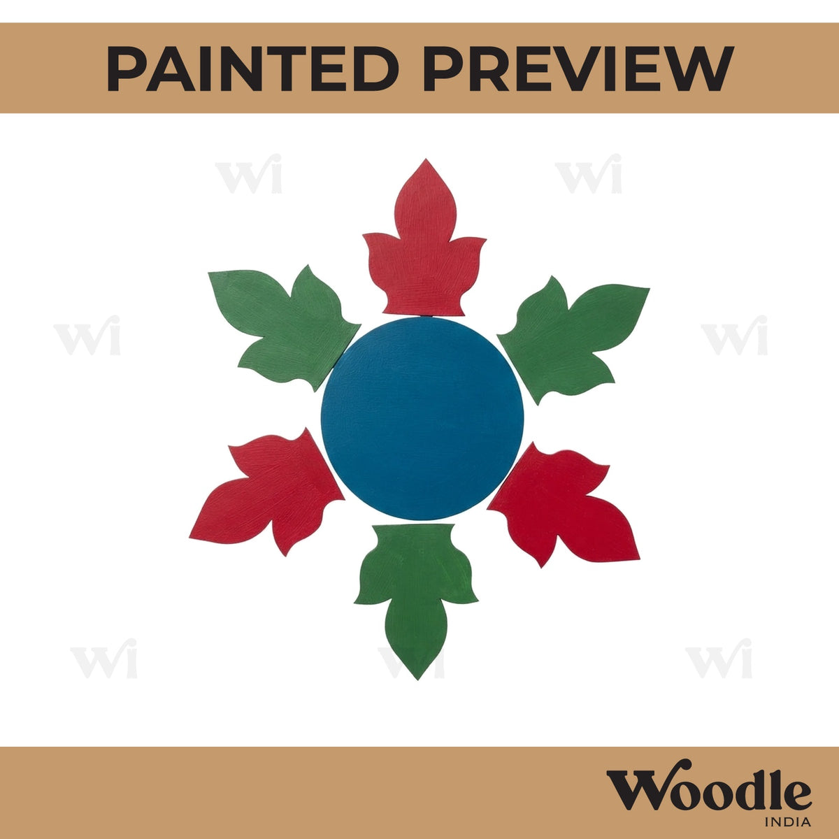 Rangoli Cutout MDF Design 15