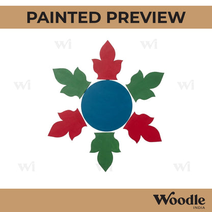 Rangoli Cutout MDF Design 15