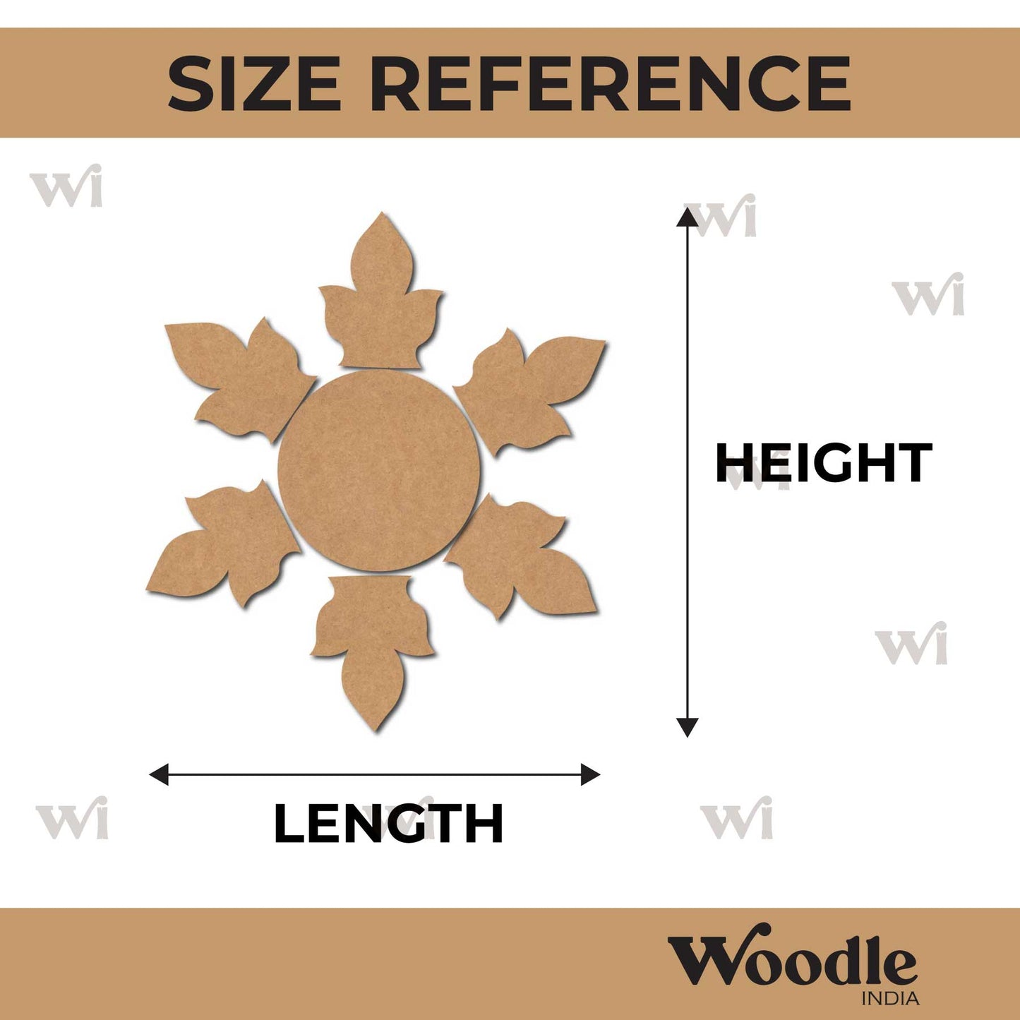 Rangoli Cutout MDF Design 15