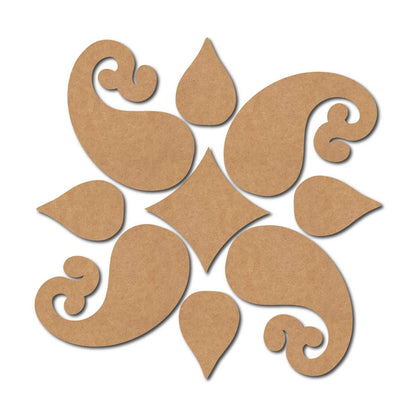Rangoli Cutout MDF Design 16