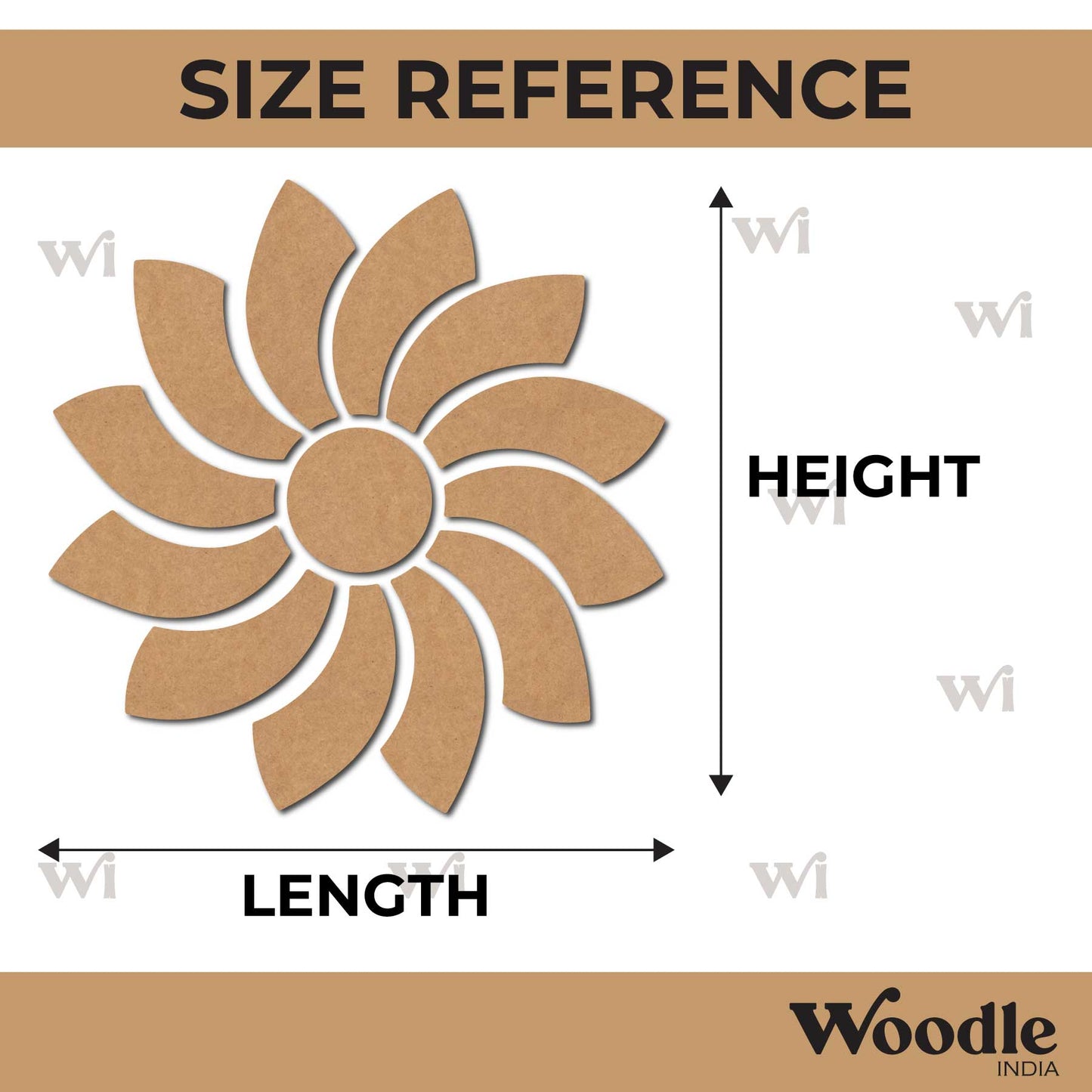 Rangoli Cutout MDF Design 18