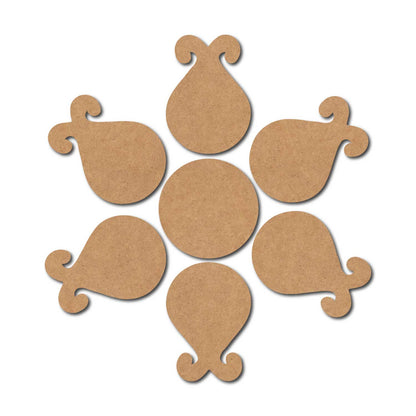 Rangoli Cutout MDF Design 20