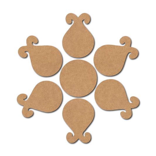 Rangoli Cutout MDF Design 20