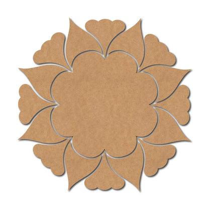 Rangoli Cutout MDF Design 2