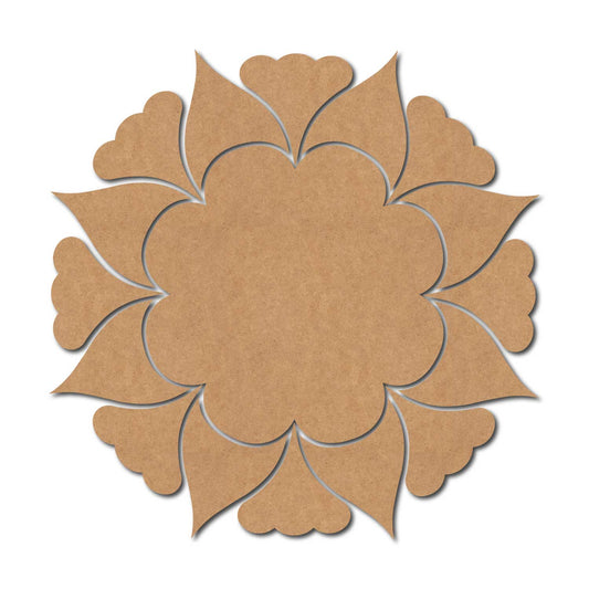 Rangoli Cutout MDF Design 2