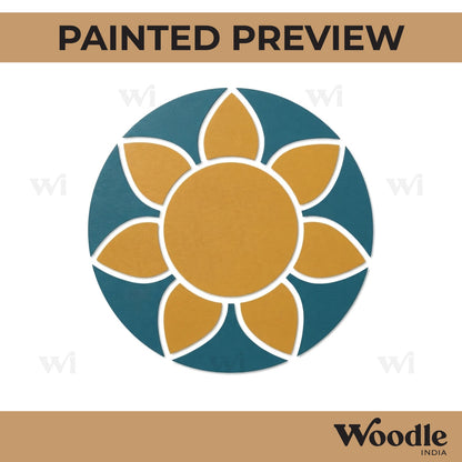 Rangoli Cutout MDF Design 4
