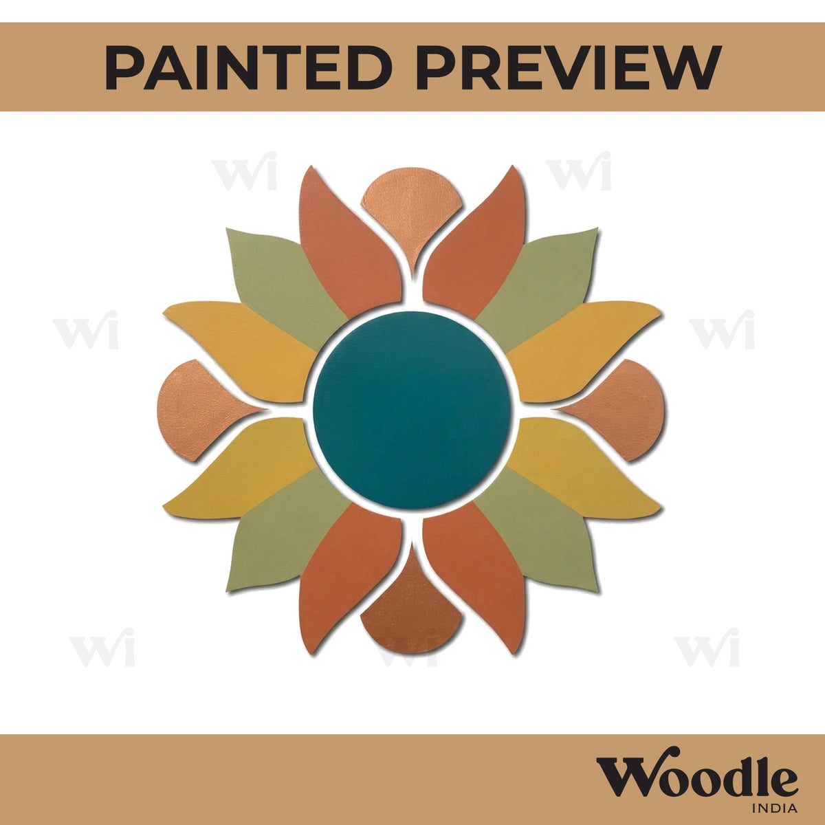 Rangoli Cutout MDF Design 5