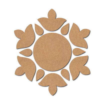 Rangoli Cutout MDF Design 6