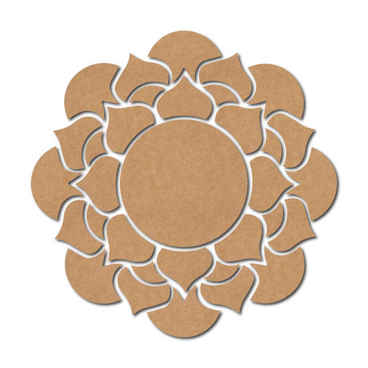 Rangoli Cutout MDF Design 7