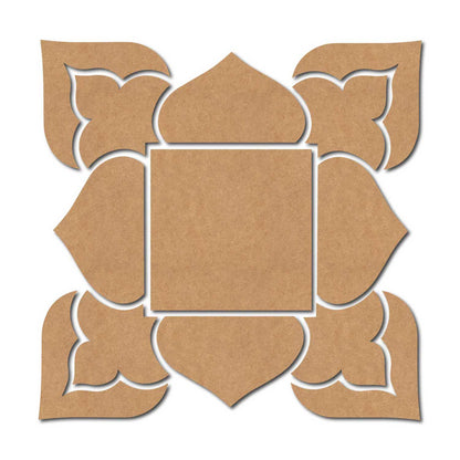 Rangoli Cutout MDF Design 8