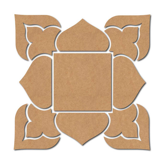 Rangoli Cutout MDF Design 8