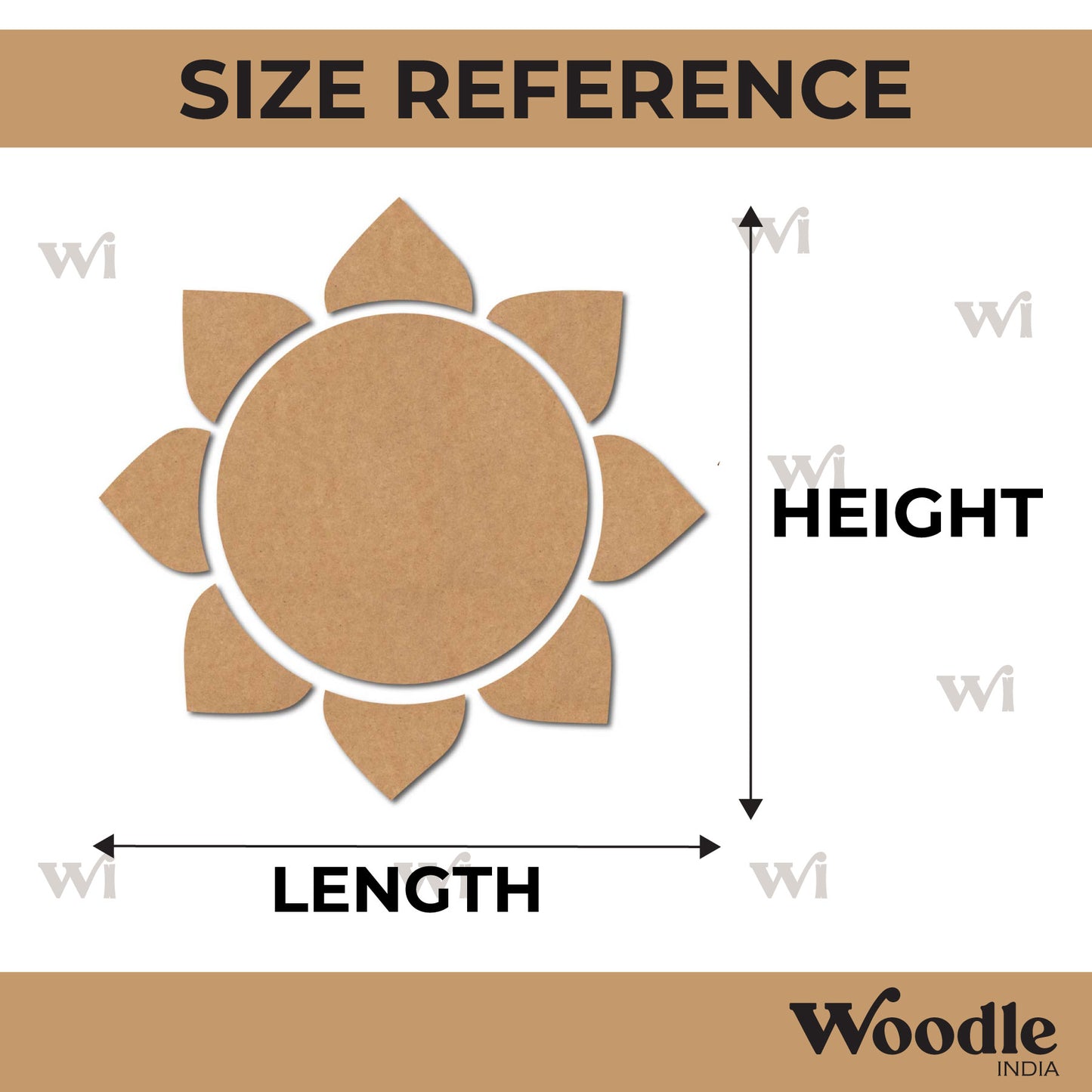 Rangoli Cutout MDF Design 9