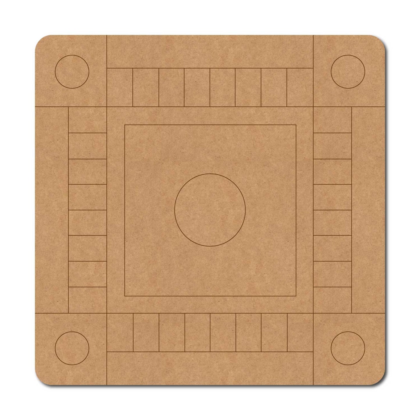 Rangoli Pre Marked MDF Design 1