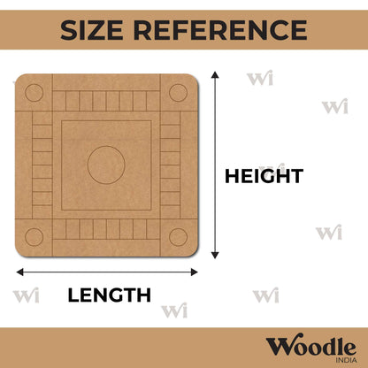 Rangoli Pre Marked MDF Design 1