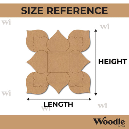 Rangoli Pre Marked MDF Design 2