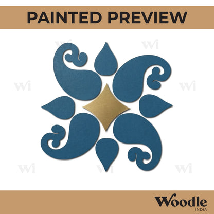 Rangoli Cutout MDF Design 16