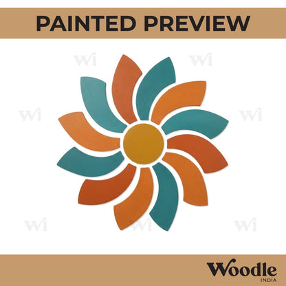 Rangoli Cutout MDF Design 18