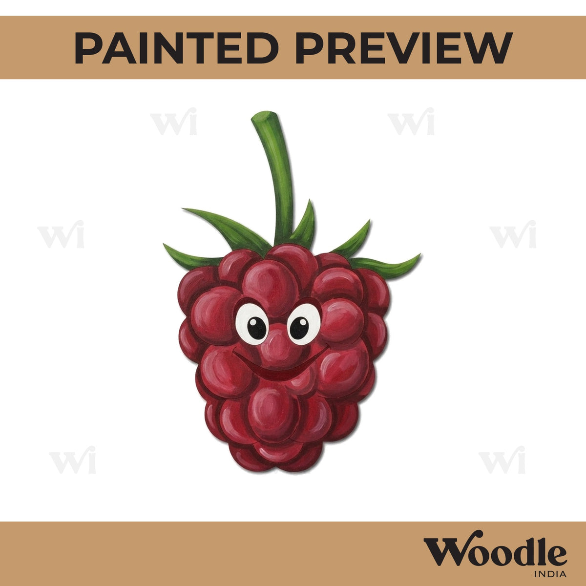 Raspberry Pre Marked MDF Design 1