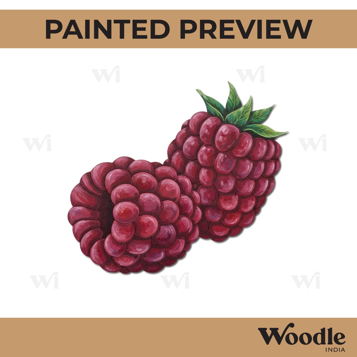 Raspberry Pre Marked MDF Design 3