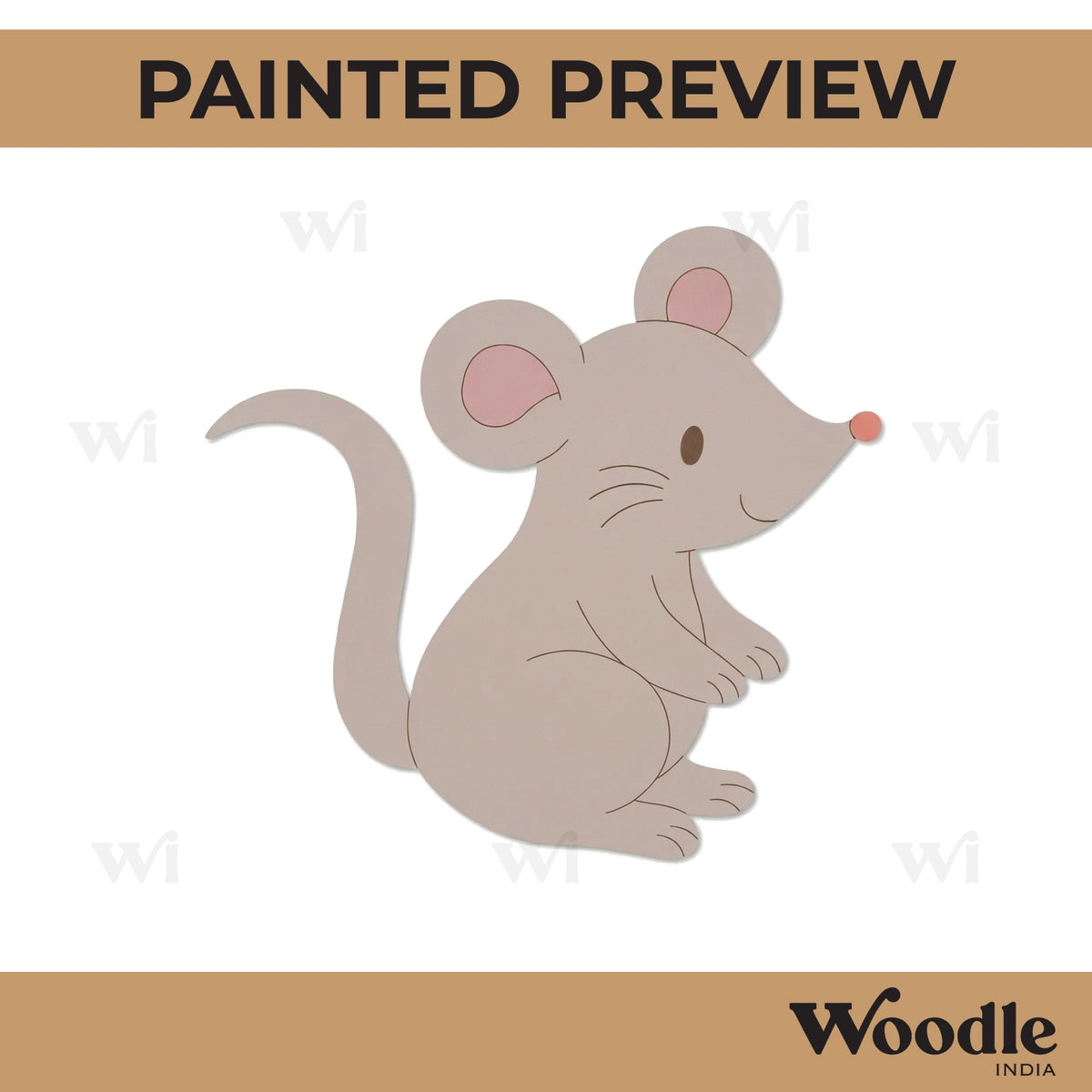 Rat Pre Marked MDF Design 3