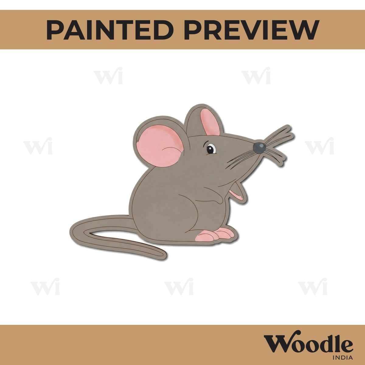 Rat Pre Marked MDF Design 4