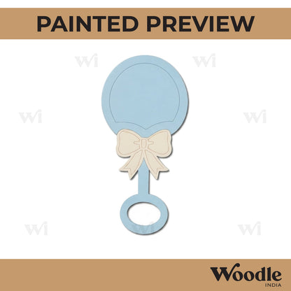 Rattle Kids Toy Pre Marked MDF Design 1