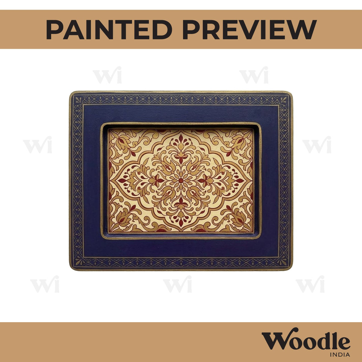 Rectangle Frame MDF Design 3