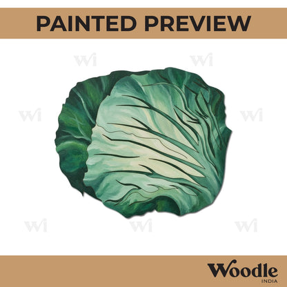 Red Cabbage Pre Marked MDF Design 1