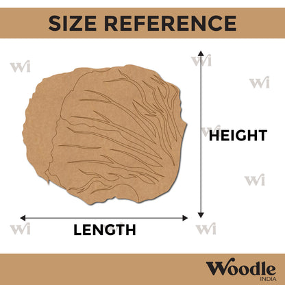 Red Cabbage Pre Marked MDF Design 1