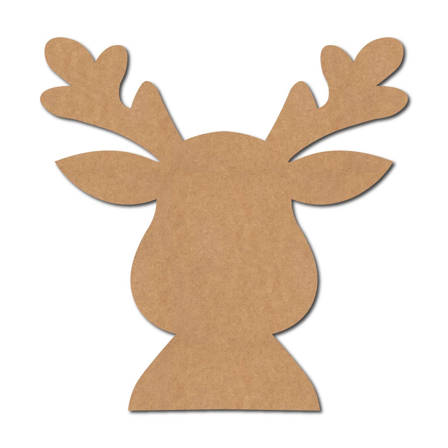 Reindeer Christmas Cutout MDF Design 2