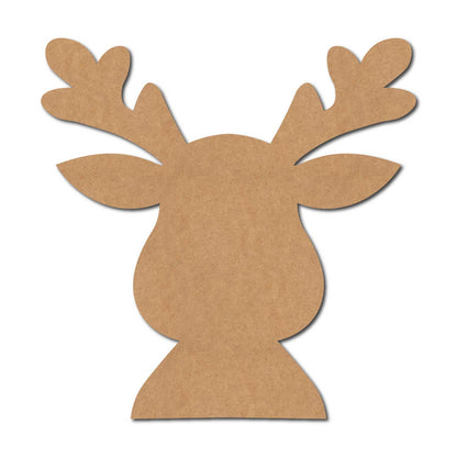Reindeer Christmas Cutout MDF Design 2
