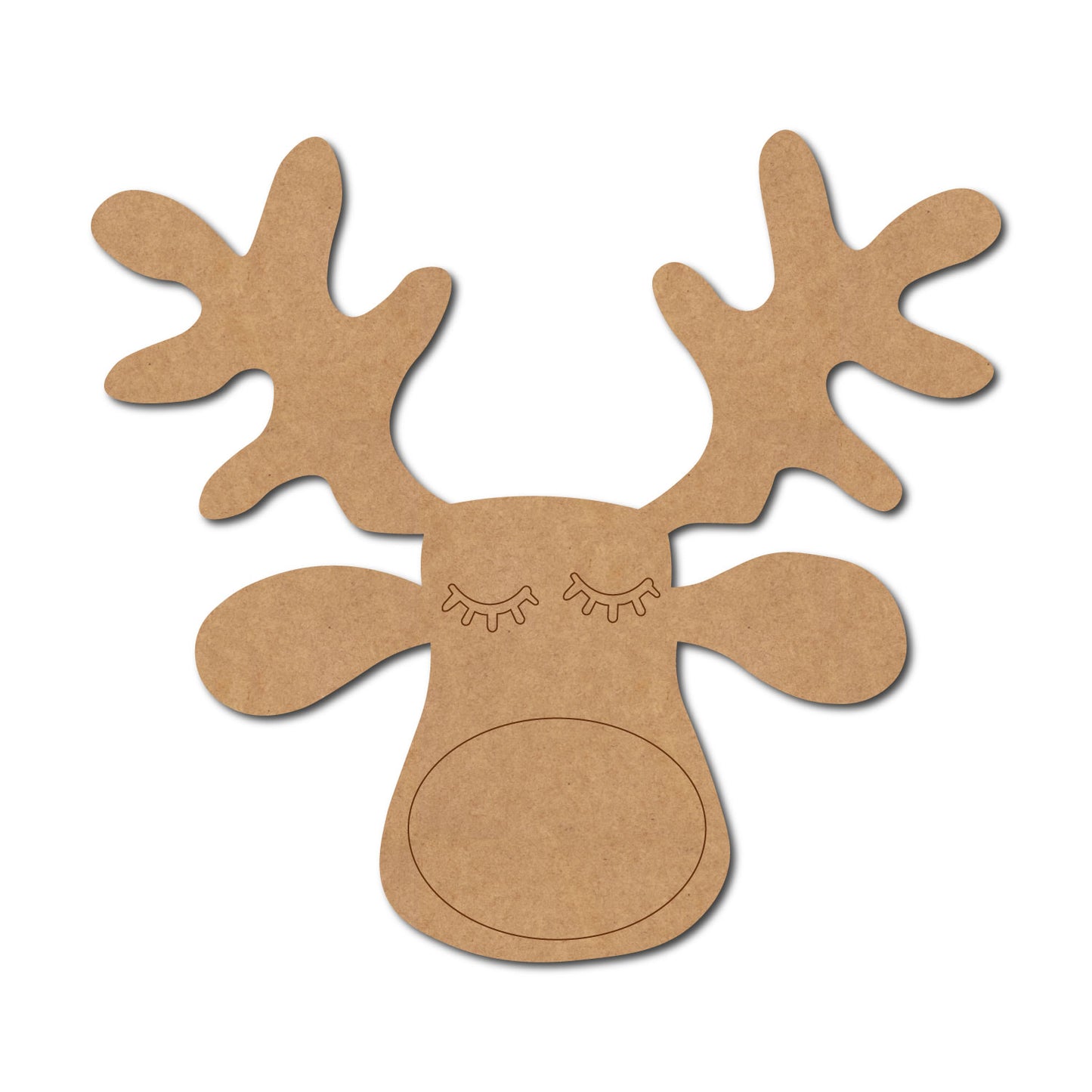 Reindeer Christmas Pre Marked MDF Design 11