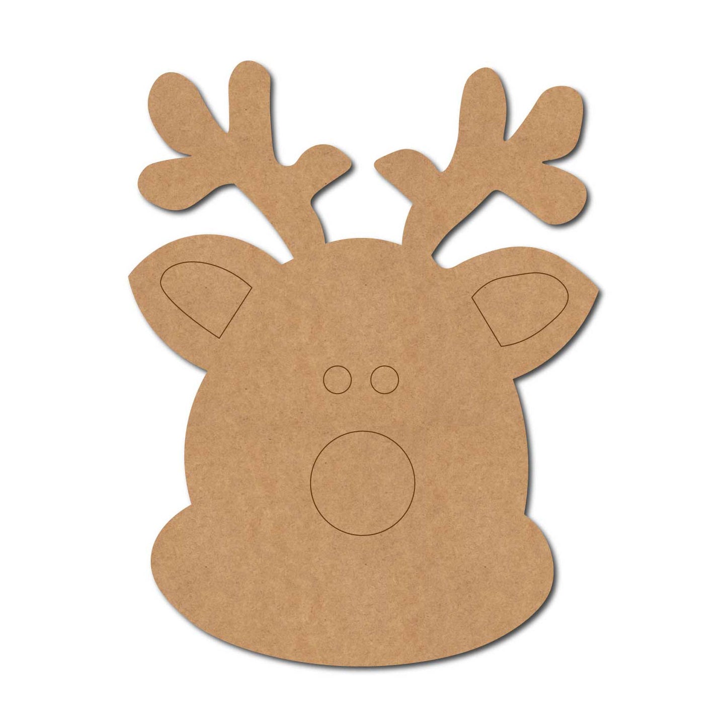 Reindeer Christmas Pre Marked MDF Design 12