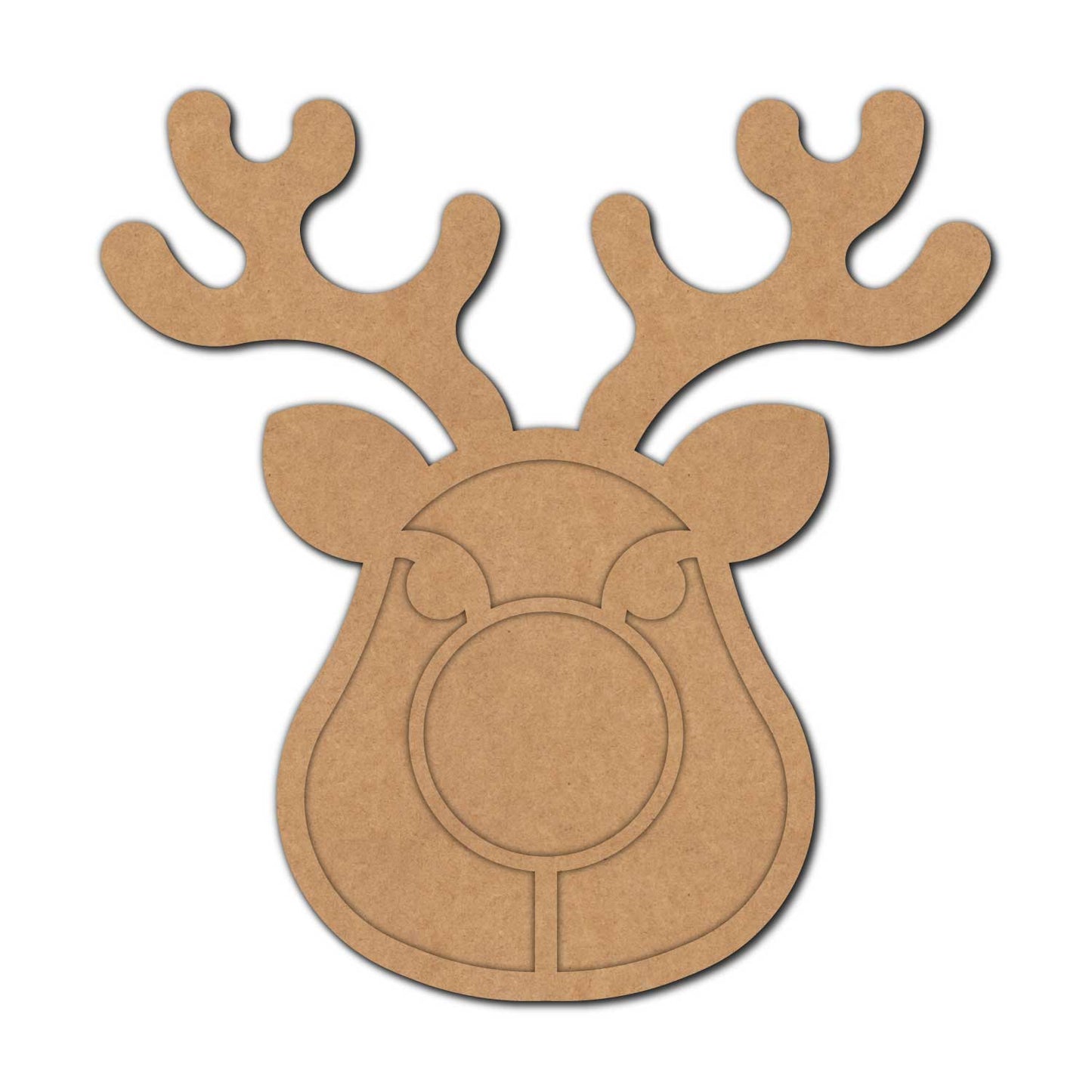 Reindeer Diya Tealight Holder MDF Design 2