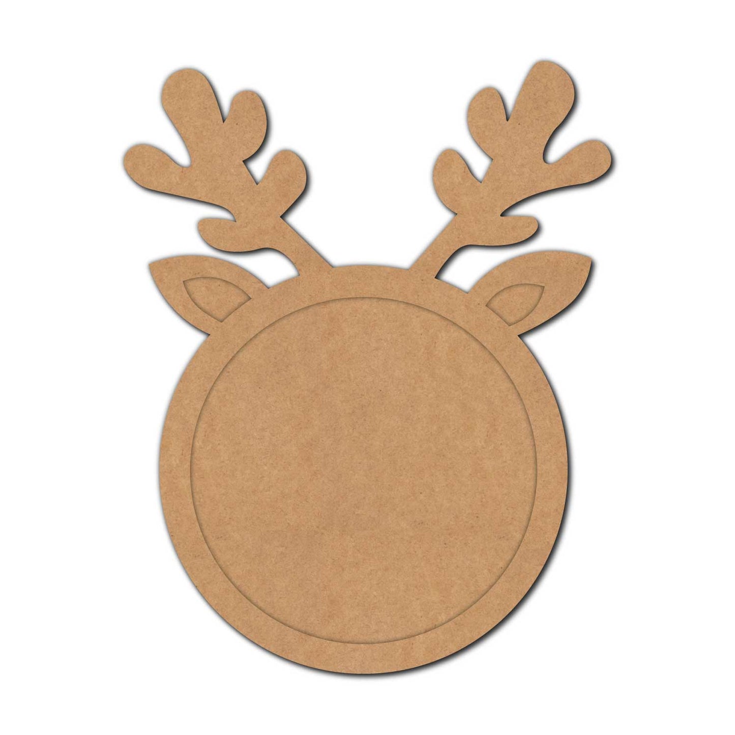 Reindeer Diya Tealight Holder MDF Design 3