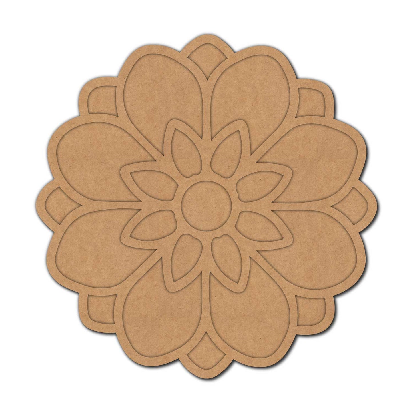 Reusable Rangoli Base MDF Design 4
