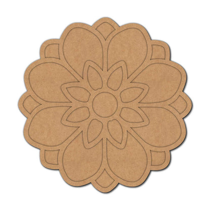 Reusable Rangoli Base MDF Design 4