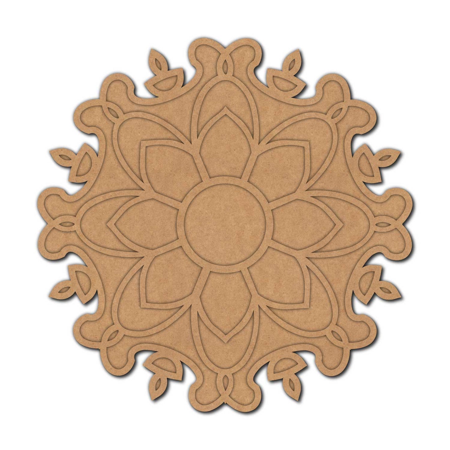 Reusable Rangoli Base MDF Design 5