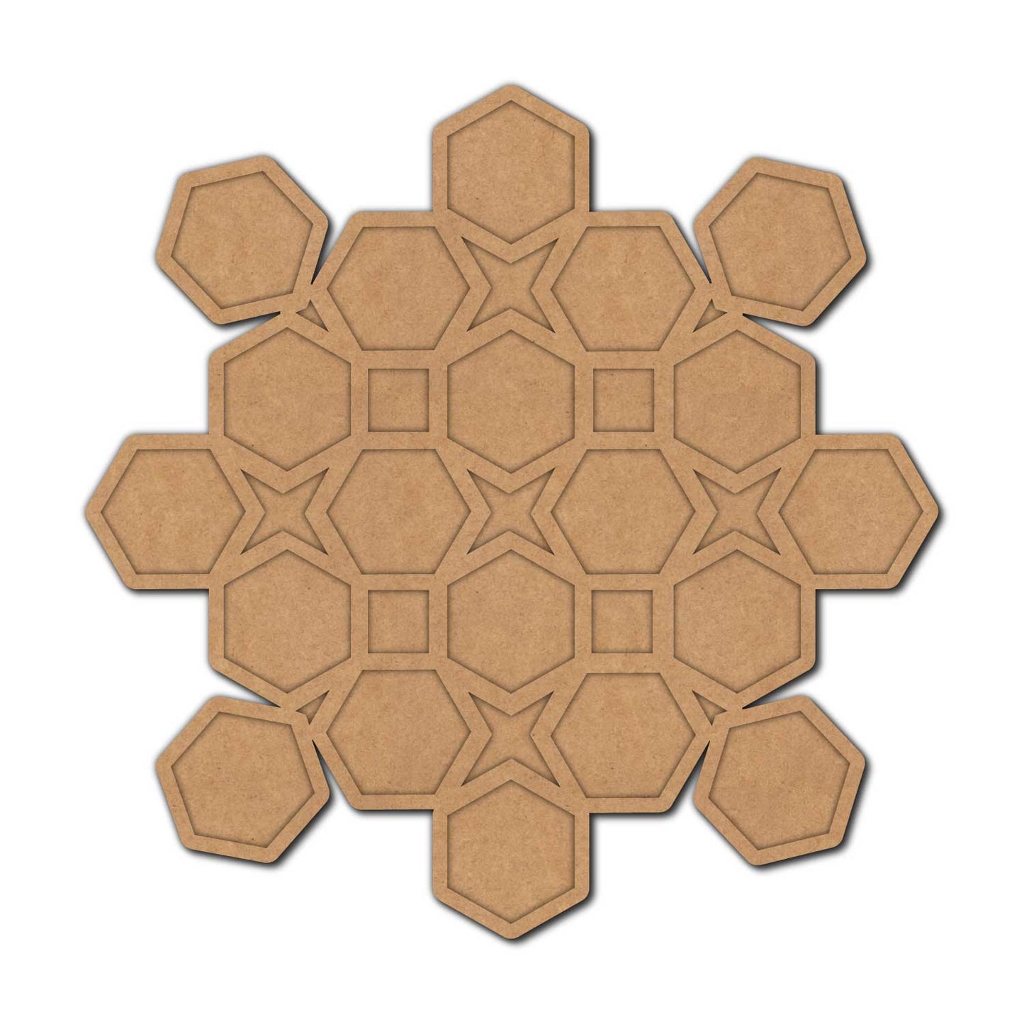 Reusable Rangoli Base MDF Design 6