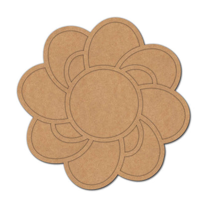 Reusable Rangoli Base MDF Design 9