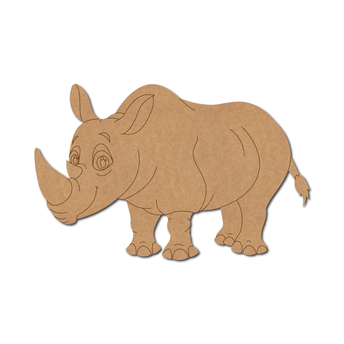 Rhinoceros Pre Marked MDF Design 4