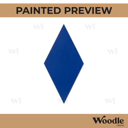 Rhombus Base Cutout MDF Design 1