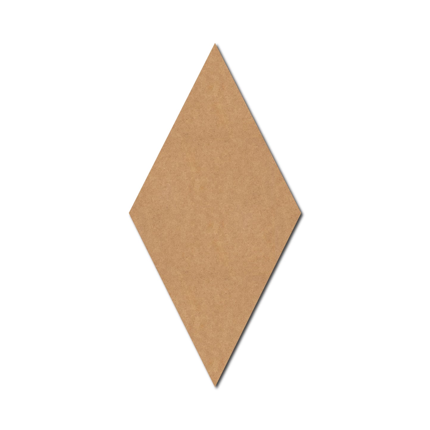 Rhombus Base Cutout MDF Design 1