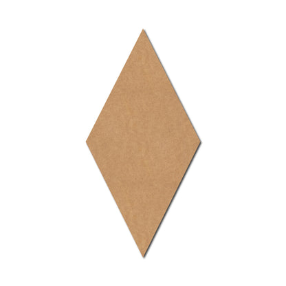 Rhombus Base Cutout MDF Design 1