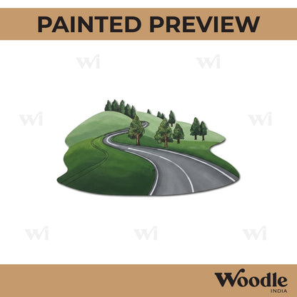 Roads Pre Marked MDF Design 1